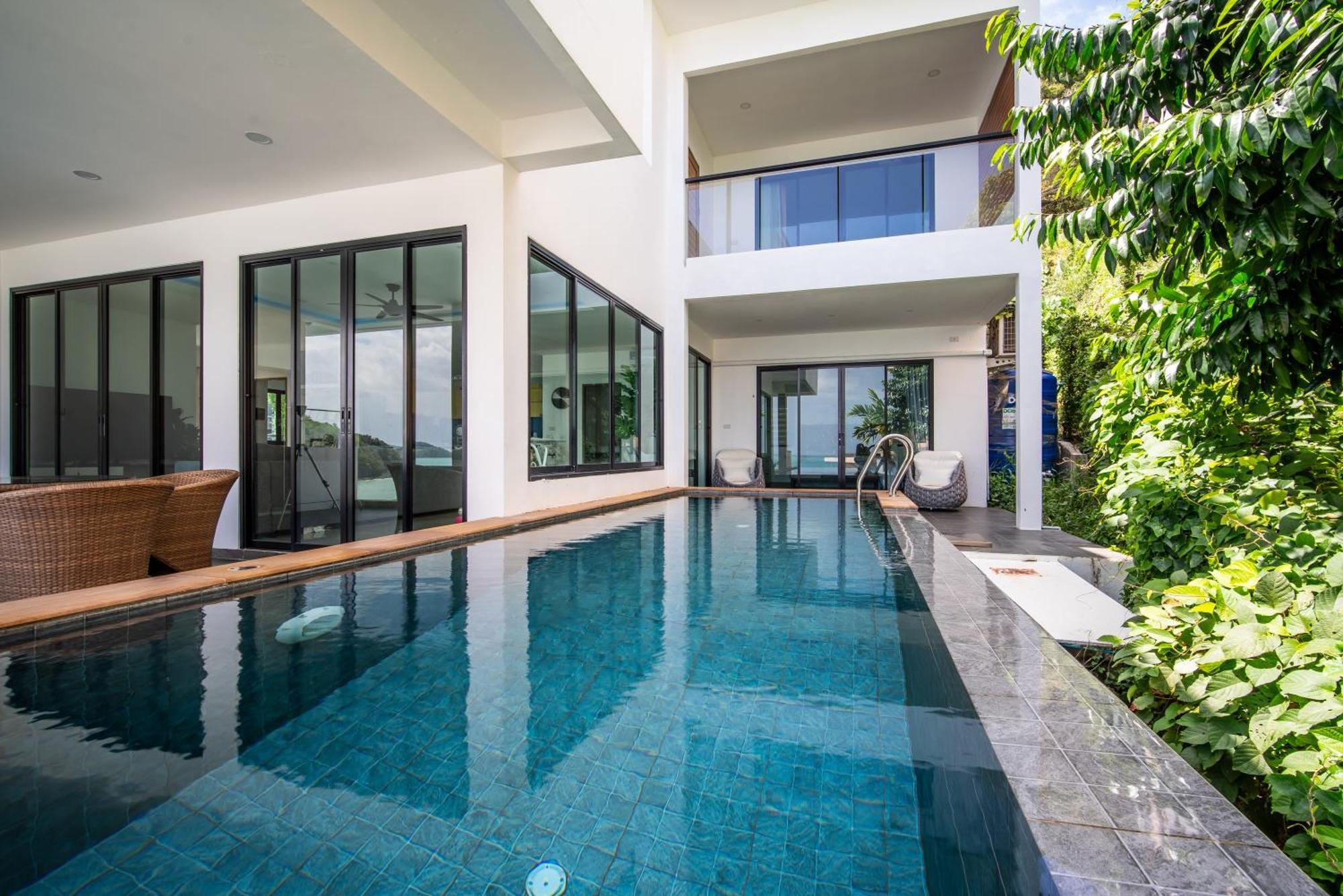 Mona Seaview Pool Villa Beach Front Aoyon Beach Ban Makham Quarto foto